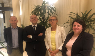 Rencontre Unaf avec le Conseil Supérieur du Notariat